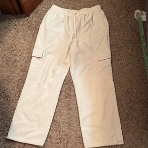 PINK Victoria's Secret Women's Cream Cargo Pants